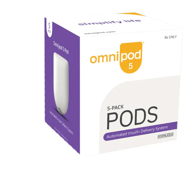 Omnipod 5 pods (Compatible with G6 only) 2024-2025