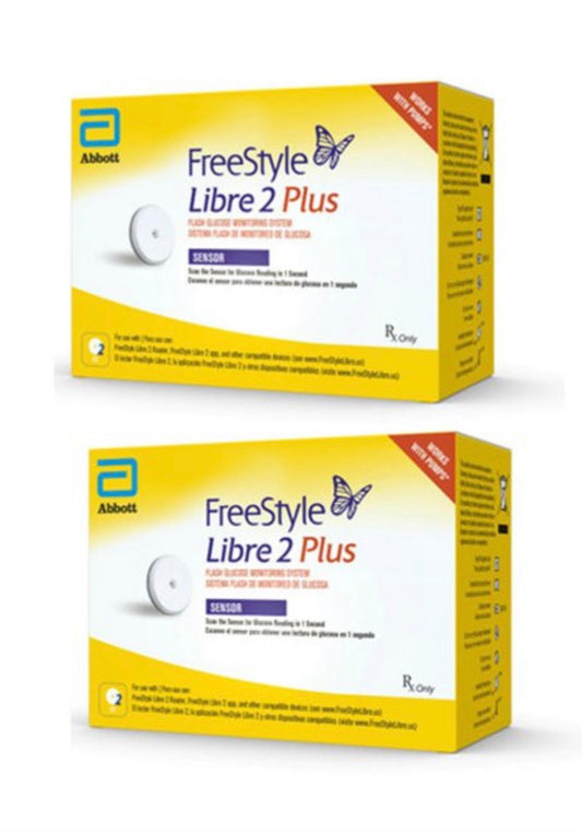Freestyle Libre 2 plus sensor (set of 2 sensors)
