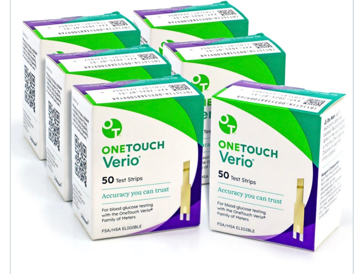 OneTouch Verio Test Strips 300ct